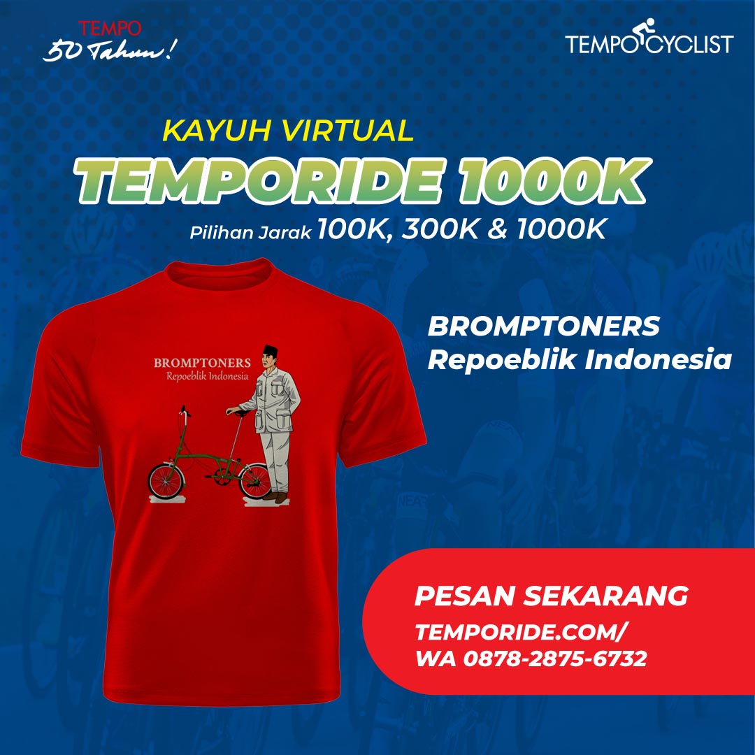 T-shirt Bromptoners Repoeblik Indonesia