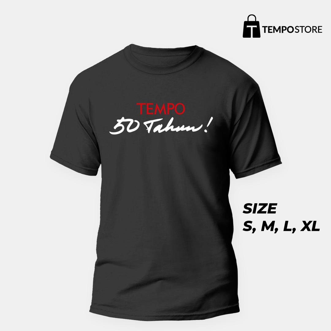 T-shirt special edition 50tahun Tempo